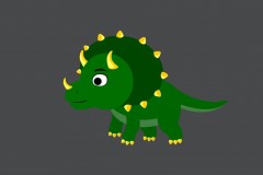 Character DINO for Bhajan Babies Series